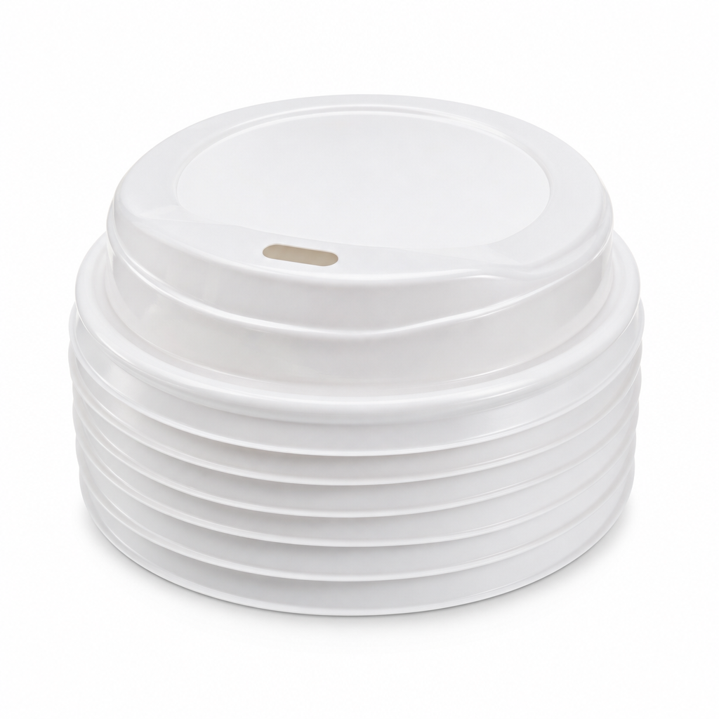 Dixie Dome Lids for 12-20 oz Hot Cups, White, 1,000/Case