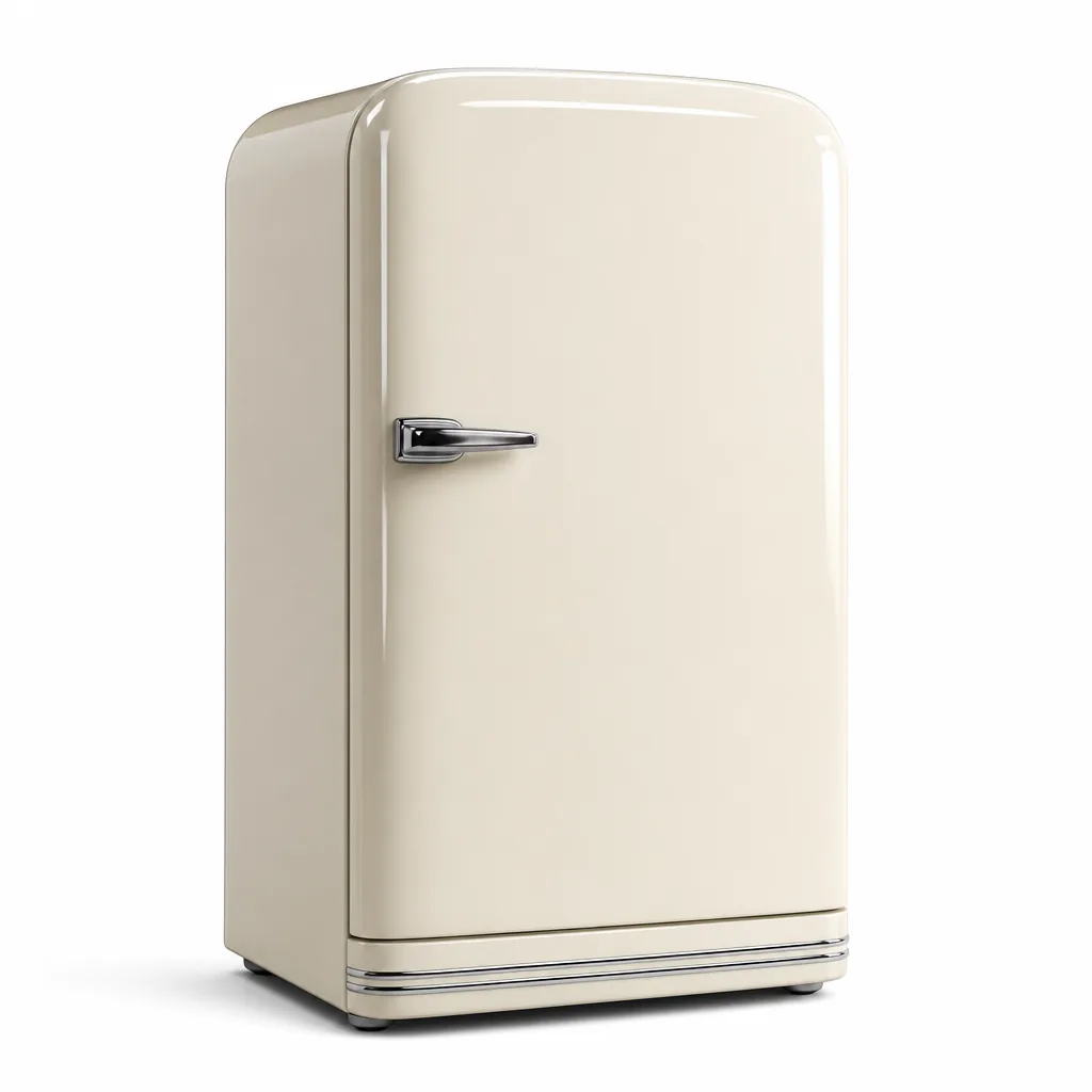 Smeg FAB28 50s Style Retro Refrigerator, Cream
